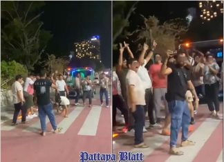 Bollywood-Vibes treffen Pattaya: Indische Touristen verwandeln Beach Road in Disco