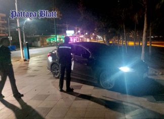 Bürger und Touristen in Pattaya erleben keine Überraschungen mehr bei Gehwegparken