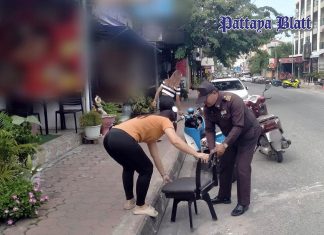 Pattaya räumt Bürgersteige in Pratumnak nach Beschwerden über blockierte Wege auf Soi Buakhao