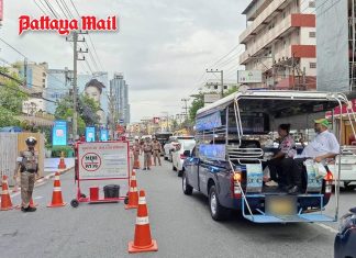 Pattaya launches crackdown on traffic violations, helmet safety laws