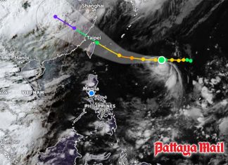 Pattaya weather stable amid Typhoon Podul’s Pacific development
