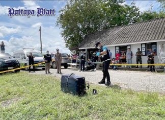 Leiche in Koffer am Pattaya-Stausee gefunden schockiert thailändisches National-Ruderteam