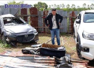 Polizei setzt Ermittlungen zum Mord an unbekannter Frau in Koffer im Pattaya-Stausee fort