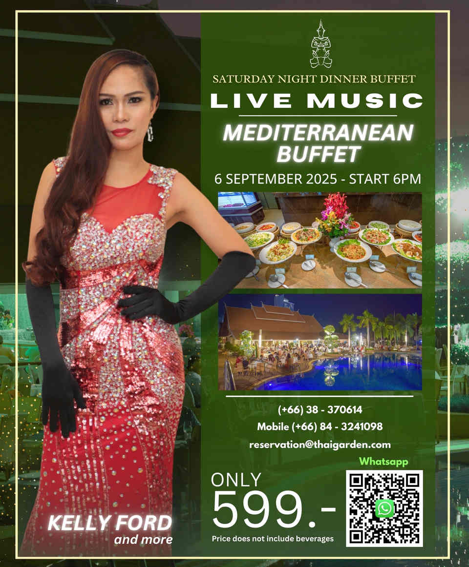 Join us this Saturday for a delightful Mediterranean Buffet!