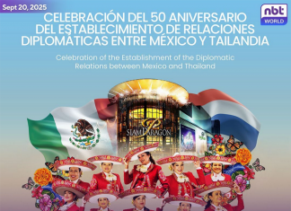 Mexico celebrates 50 years of diplomatic ties with Thailand with all-female Mariachi concert, Sept 24
