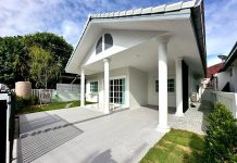 (House for Sale) : Ekmongkol 1 Village – 2 bed 2 bath in East Pattaya