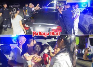 Dramatic rescue in Pattaya as toddlers trapped in locked car for over 30 minutes