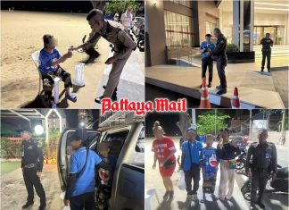 Lost elderly woman reunited with daughter after being found wandering in Jomtien