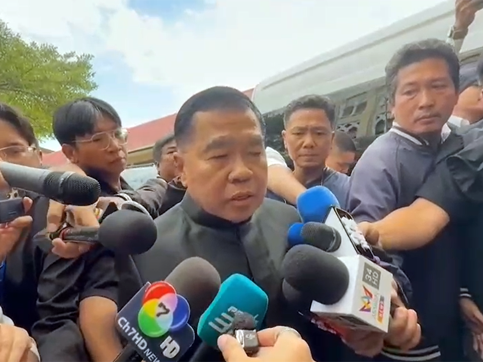 Defense Minister confirms PM Anutin to personally sign Thailand–Cambodia agreement in Malaysia