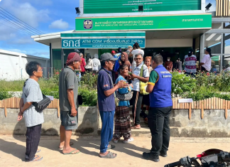 Relief flows to Buri Ram, Sisaket, and Surin as border conflict victims receive aid