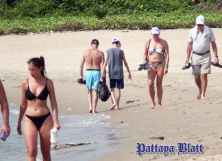 Kühleres Wetter und starke Winde in Pattaya, während im Süden heftiger Regen niedergeht
