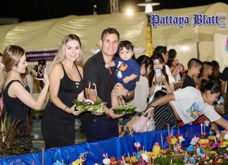 Pattayas Loy-Krathong-Fest erstrahlt unter dem Motto „The Flow of Eternal Loyalty“ zu Ehren von Königinmutter Sirikit