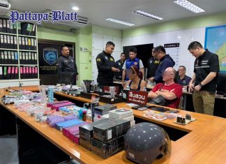 Massive Razzia in Pattaya Betreiber von Sexspielzeug Website festgenommen Aphrodisiaka und Drogen beschlagnahmt