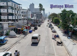 Einbahnstraße Jomtien sorgt für Chaos und belastet Geschäfte
