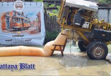 Starkregen überflutet Pattaya – gestohlene Stromkabel legen Entwässerungspumpen lahm