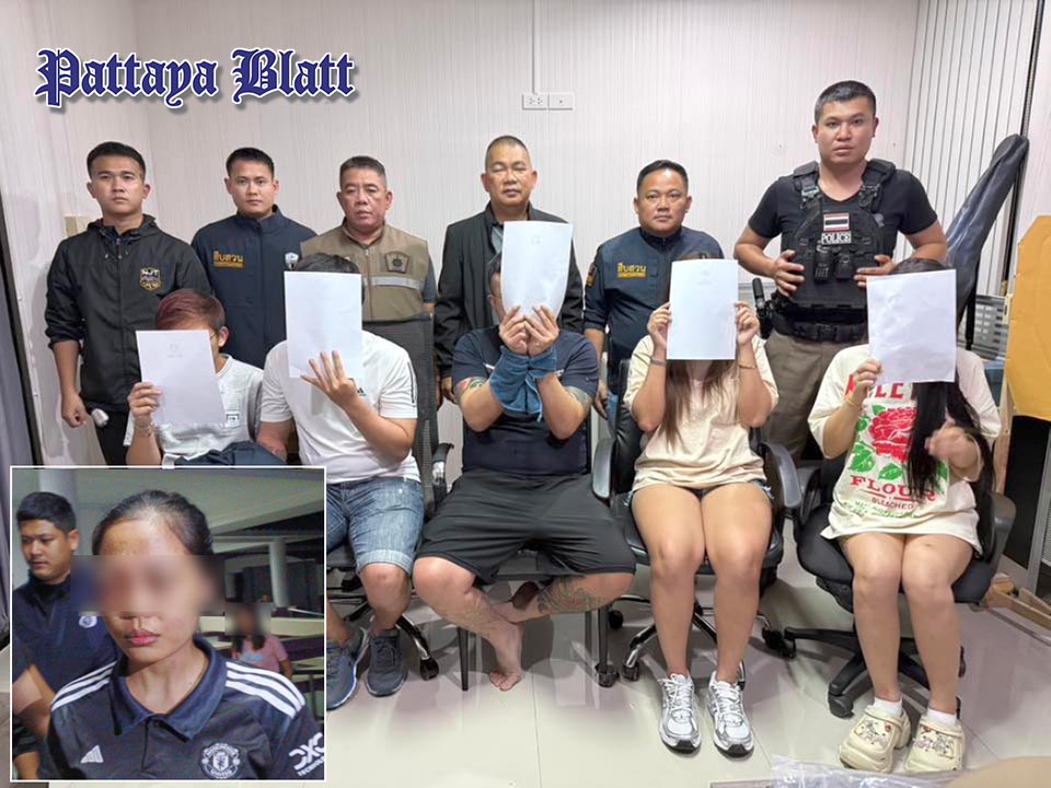 Taiwaner und Thailänder entführen Frau in Na Jomtien wegen Schulden