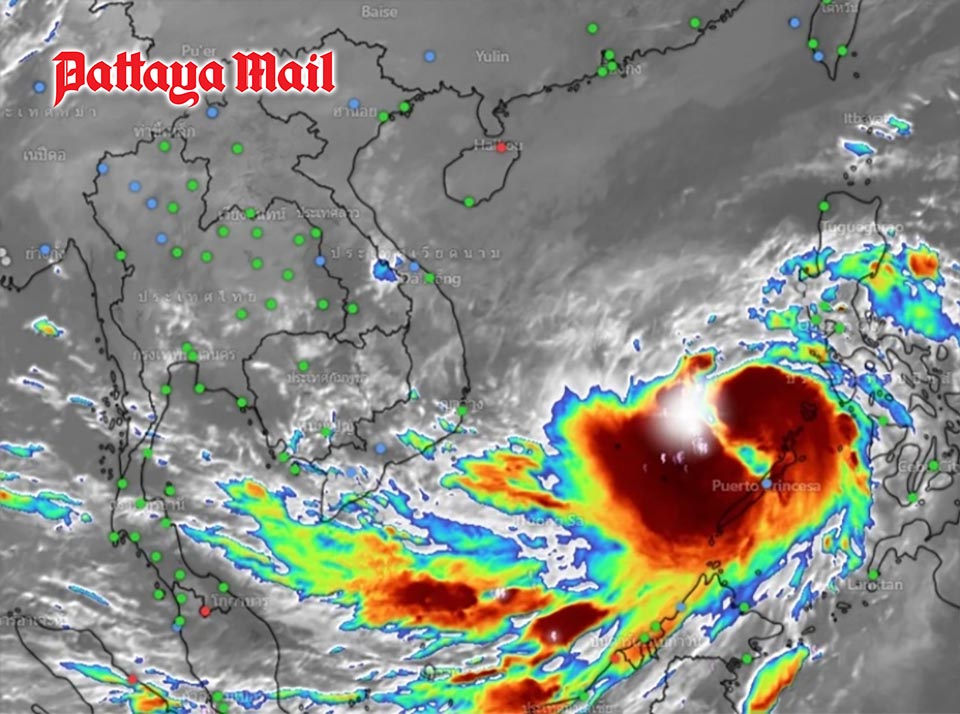 Severe Typhoon Kalmaegi to slam northeastern and central Thailand with over 300mm of rain