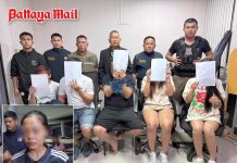 Taiwanese man and Thai accomplices abduct young woman in Na Jomtien over alleged debt