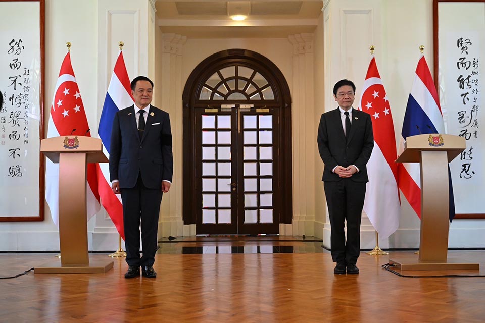 Thailand and Singapore deepen strategic ties with new rice trade and health agreements