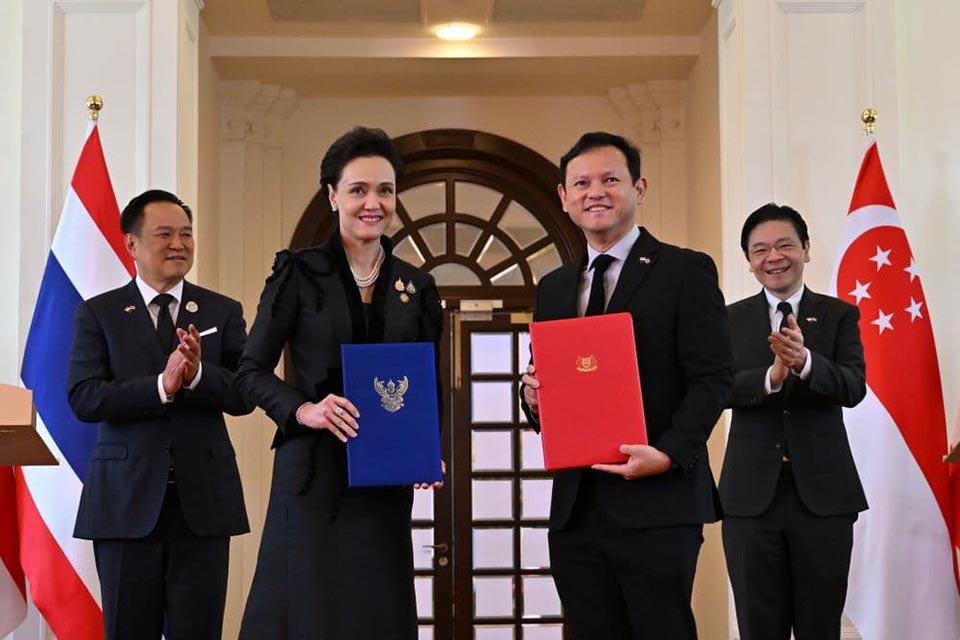 Thailand and Singapore sign historic rice trade agreement to boost food security