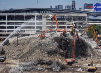 Thai court grants bail to 6 defendants in collapsed audit office building case with EM bracelets