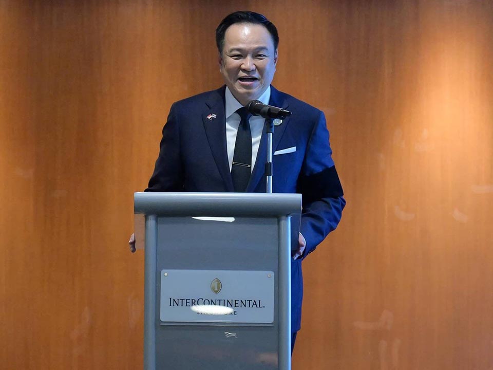 PM Anutin highlights Thailand’s stability and opportunities at Singapore roadshow