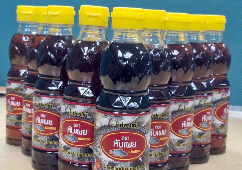 Thai inmates turn invasive blackchin tilapia into OTOP-approved fish sauce