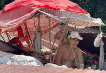 Ayutthaya flood survivor lives on roof as waters submerge homes