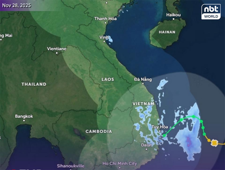 Thailand braces for cooler weather as Typhoon Koto weakens offshore