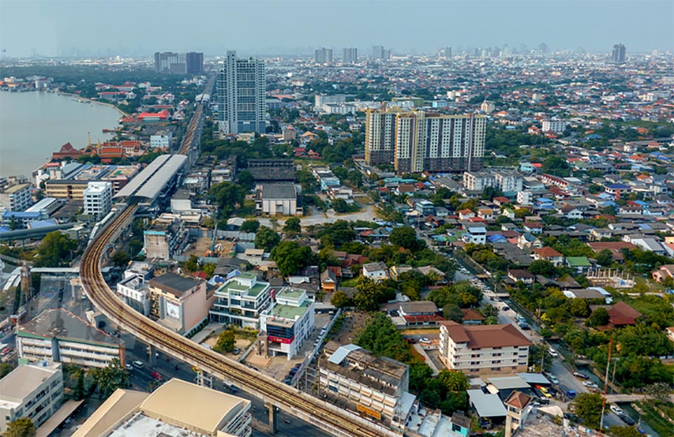 Bangkok-peripheral land prices jump 14.3% in Q3 as new transit lines and urban plans reshape the skyline