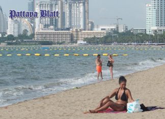 Gewitter und rauere See vor Pattaya – kühlere Luftmasse rückt näher