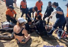 Russischer Tourist nach Beinahe-Ertrinken am Jomtien Beach gerettet