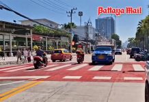 Jomtien Road two-way traffic eases congestion but pedestrian safety remains a serious concern