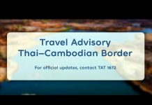 Thailand issues travel advisory as security measures heightened along eastern and northeastern border