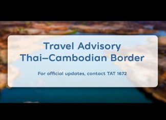 Travel across Thailand remains normal despite heightened security near Cambodia border