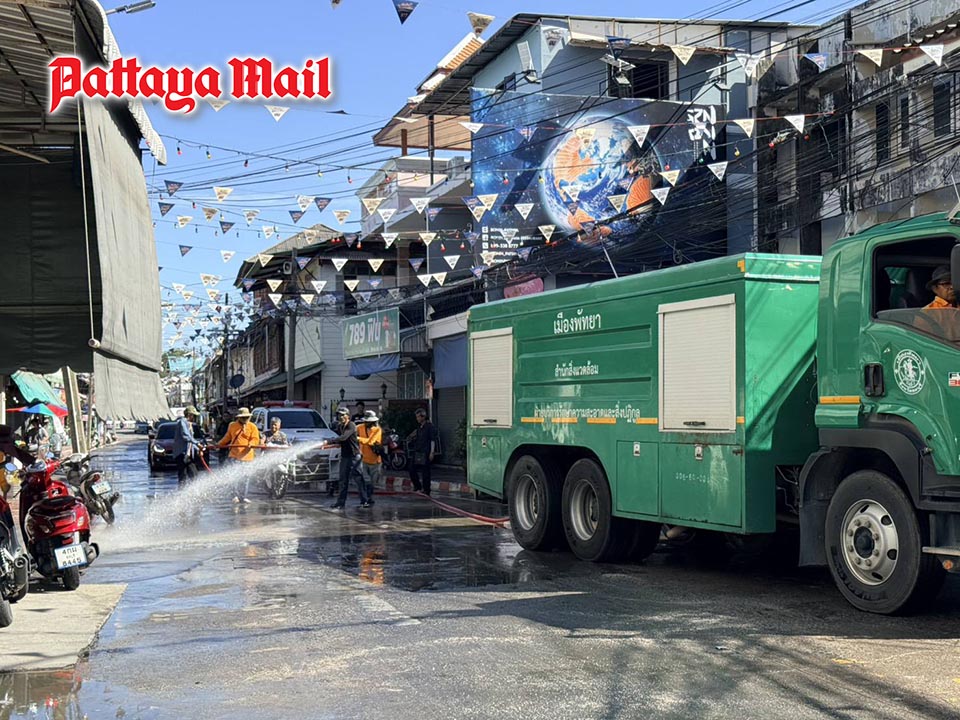 Pattaya steps up cleanliness efforts ahead of Naklua Market Walk and Eat Festival