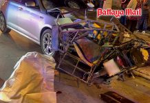 Two Myanmar workers killed in horrific Pattaya sidecar motorcycle collision