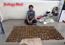 Security guard arrested for stealing over 120 steel pieces from factory in Pattaya