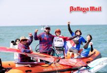 Pattaya athletes shine at SEA Games with windsurfing medal haul