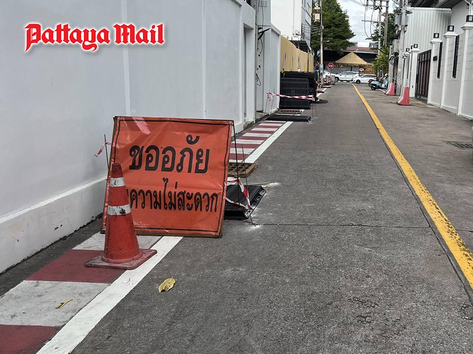 Pattaya to close Chalerm Phrakiat Soi 2 for overnight road resurfacing on Dec 8–9