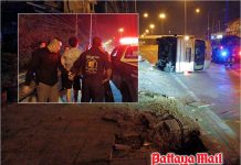Van crash turns violent in Bang Saray police rush to restrain agitated driver