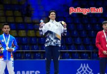 Pattaya-born kickboxer wins gold at SEA Games 2025