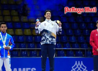 Pattaya-born kickboxer wins gold at SEA Games 2025