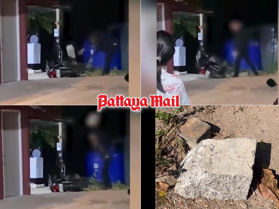 Pattaya Police on Koh Larn under fire after officer smashes teen’s loud bike in shocking rampage