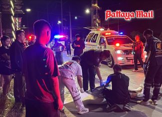 Foreign motorcyclist killed in late-night crash off Pattaya near Mabprachan Reservoir