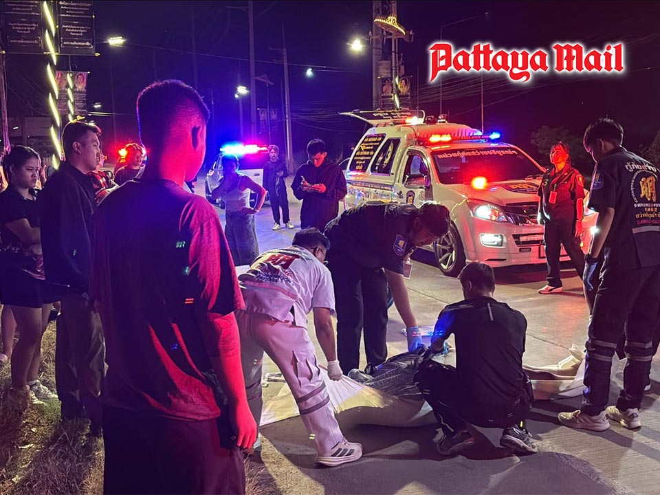Foreign motorcyclist killed in late-night crash off Pattaya near Mabprachan Reservoir