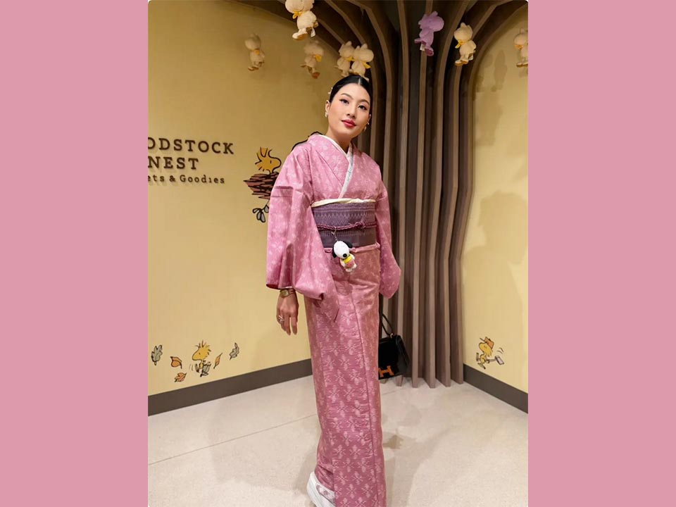 Princess Sirivannavari showcases Thai silk in Japanese kimono collaboration