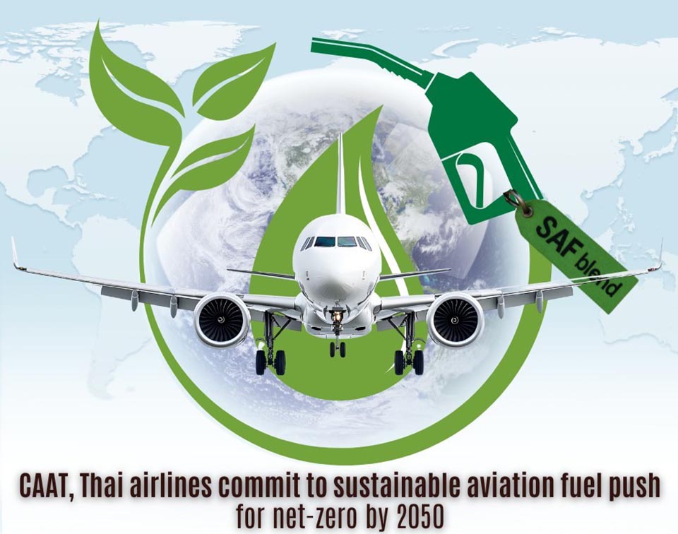 Thai aviation industry moves toward sustainability with SAF agreement