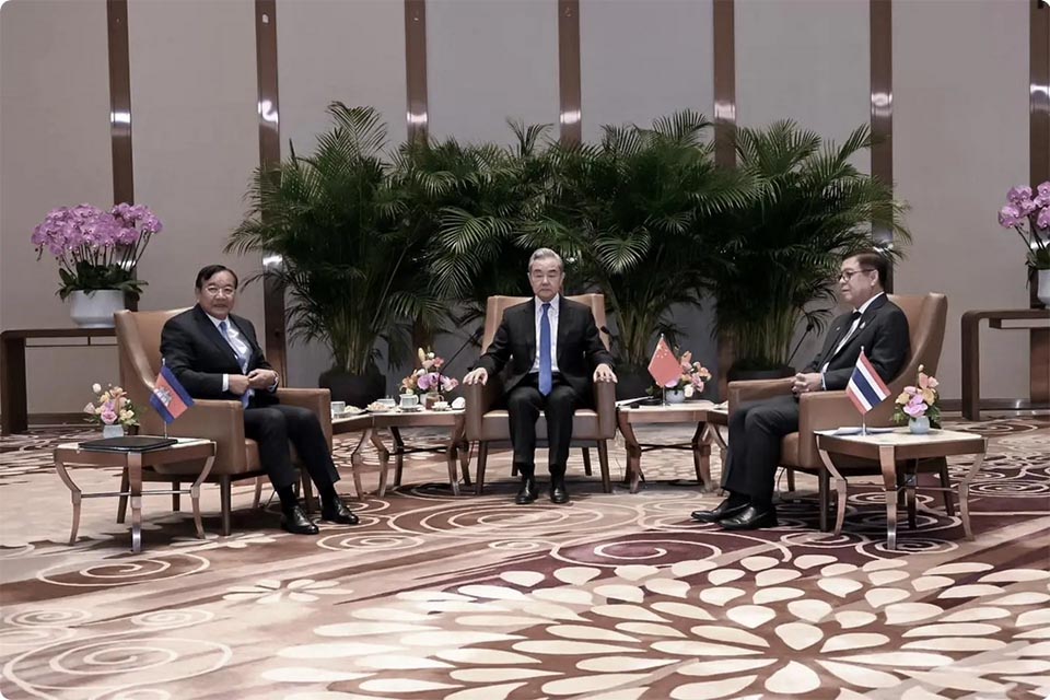 Thailand, Cambodia, and China hold trilateral talks to support ceasefire and lasting border peace