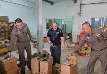 Thai Police seize over 118,000 counterfeit cosmetics in Bangkok raid
